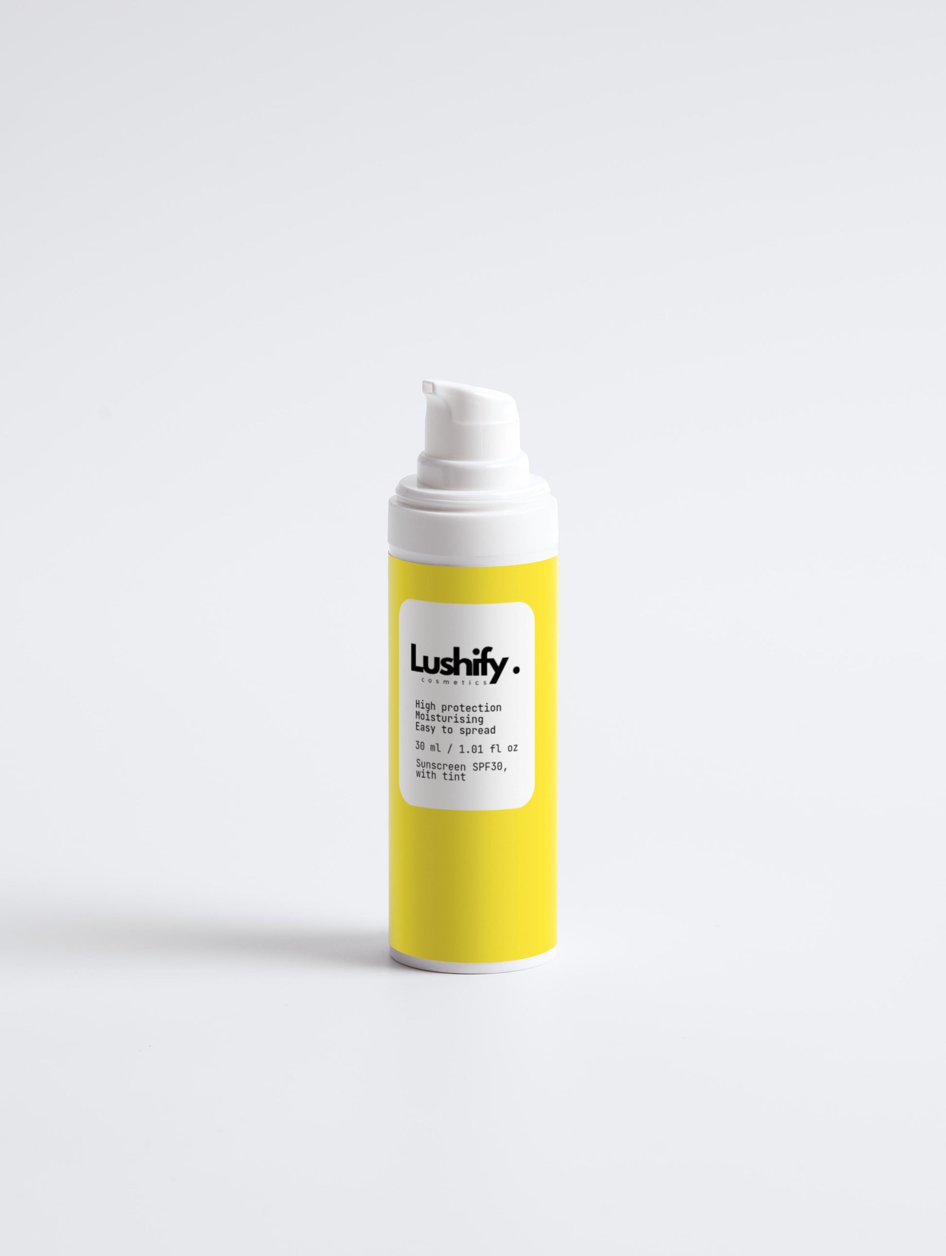 Sunscreen SPF30, with tint - Lushify 