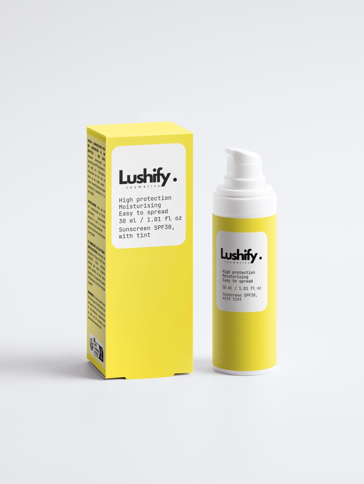 Sunscreen SPF30, with tint - Lushify 